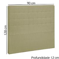 Cabeceira Solteiro 90 Cm Lonnd Linho Sl 75 Peer Sl 75 - 10