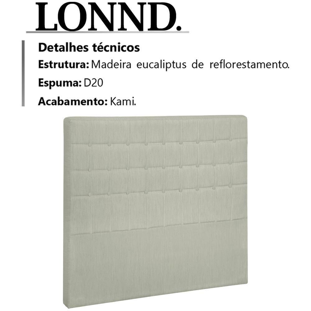 Cabeceira Solteiro 90 Cm Lonnd Linho Sl 76 Peer Sl 76 - 6