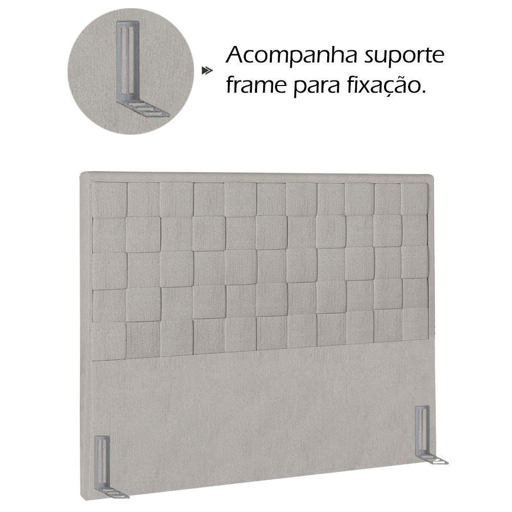 Cabeceira Queen 160 Cm Priss Linho Sl 76 Peer Sl 76 - 7