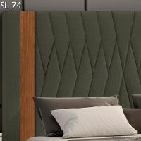 Cabeceira Queen 160 Cm Bella Linho Sl 74 Peer Sl 74 - 5