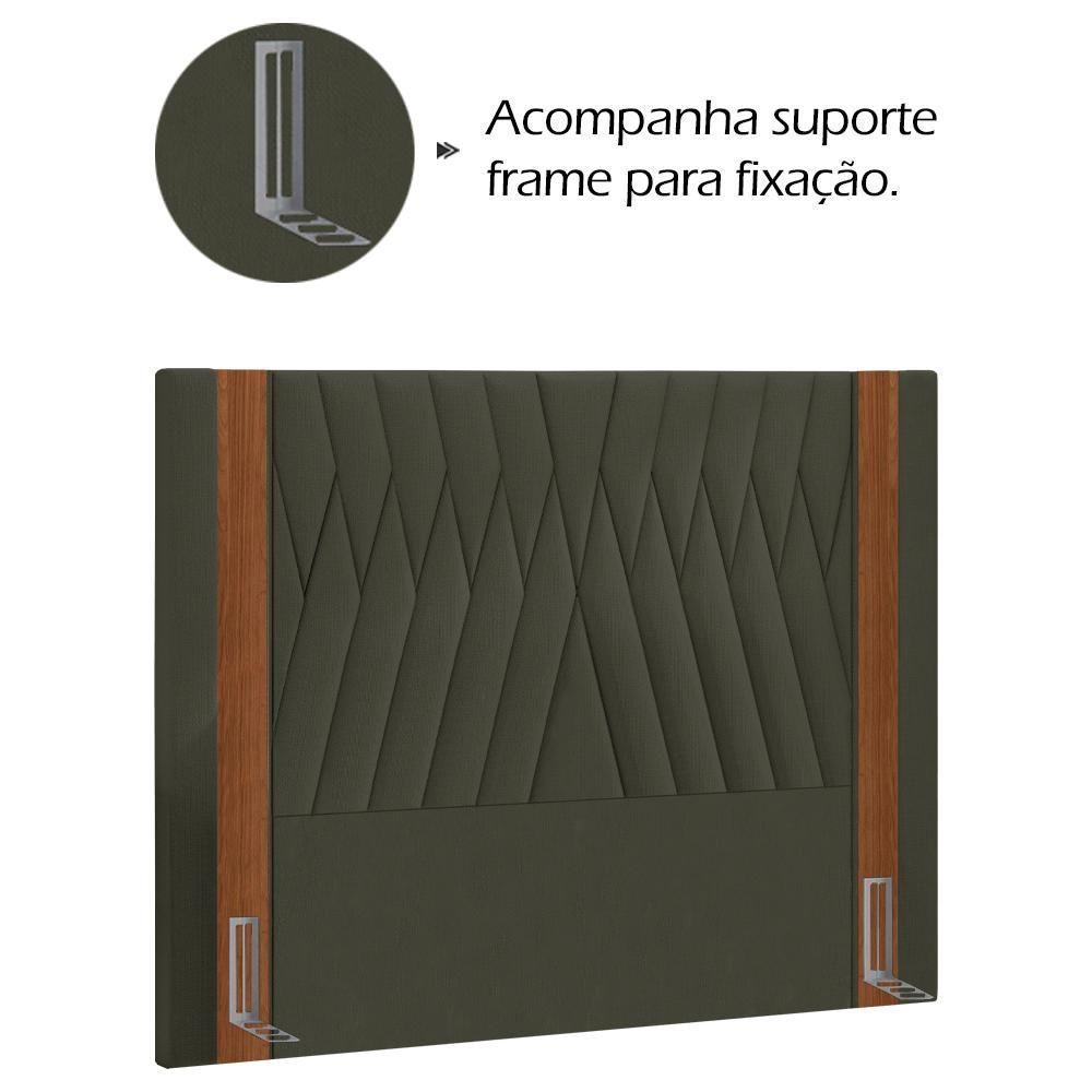 Cabeceira Casal 140 Cm Bella Linho Sl 74 Peer Sl 74 - 4