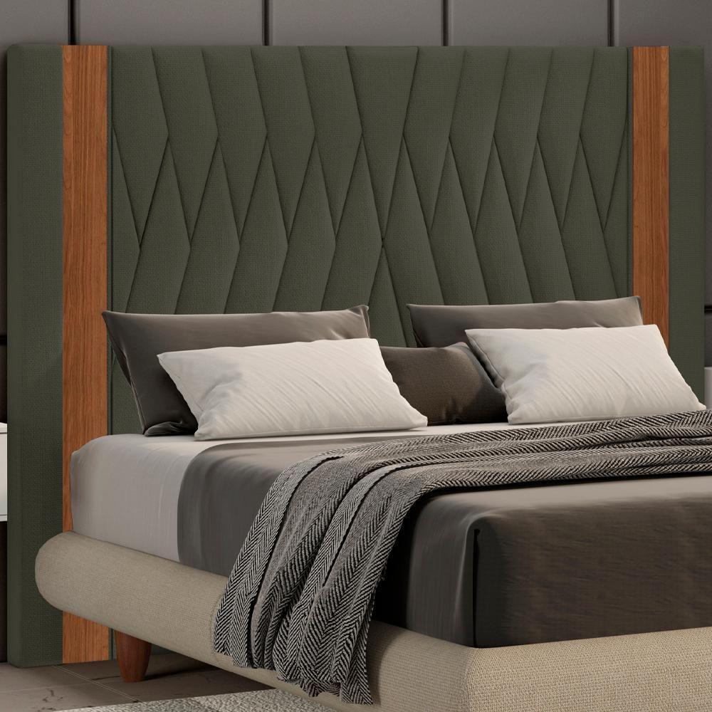 Cabeceira Casal 140 Cm Bella Linho Sl 74 Peer Sl 74 - 6