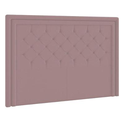 Cabeceira Solteiro Estocolmo P04 90 Cm Suede Rosê Tca 949