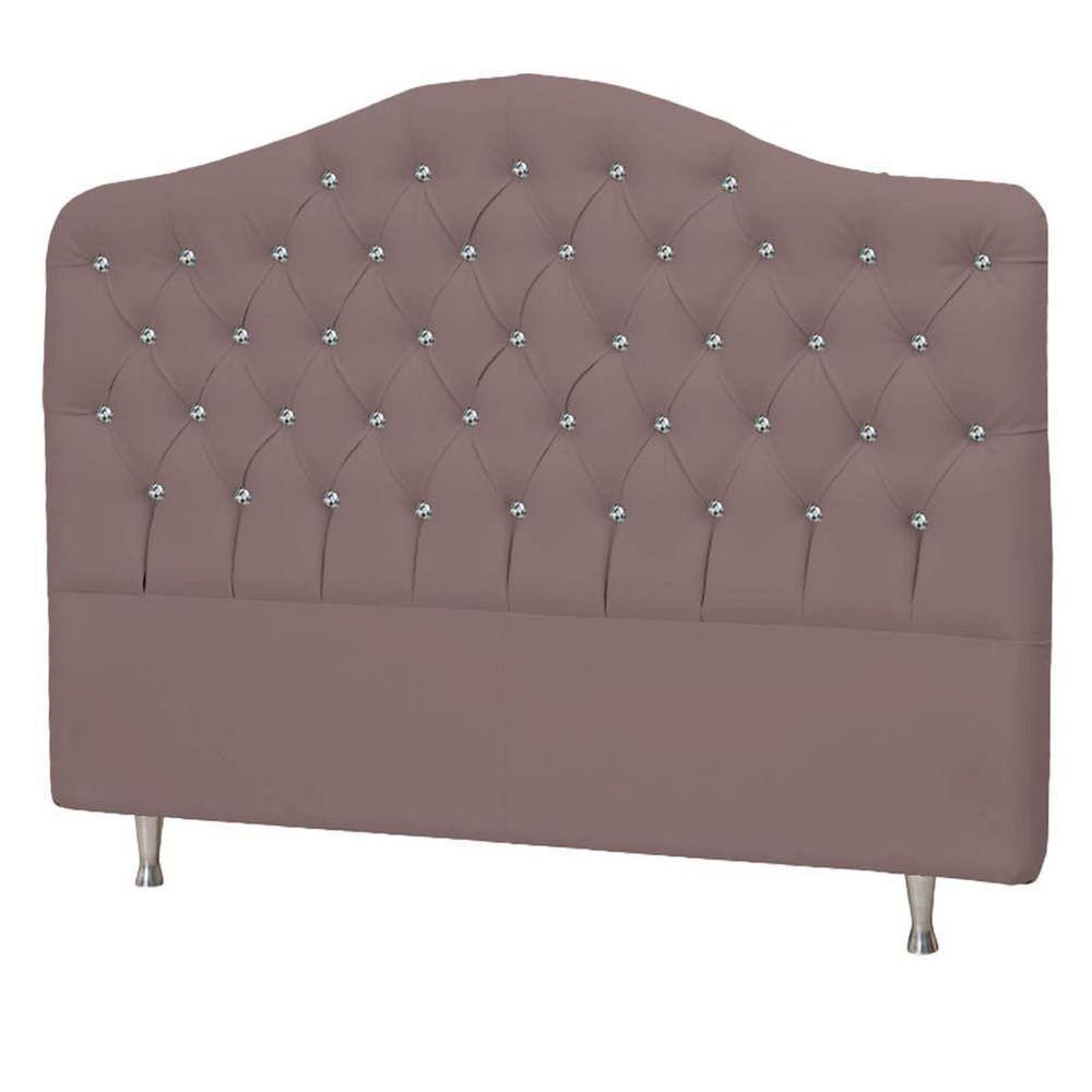 Cabeceira Solteiro Florence P04 100 Cm Suede Rosê Tca 949 - 4