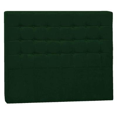 Cabeceira Casal Pequim P04 140 Cm Suede Verde Tca 947