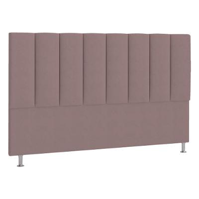 Cabeceira Solteiro Hannover P04 100 Cm Suede Rosê Tca 949