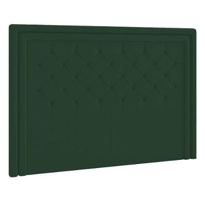 Cabeceira Solteiro Estocolmo P04 90 Cm Suede Verde Tca 947