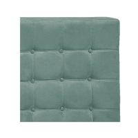 Cabeceira Solteiro Pequim P04 90 Cm Suede Turquesa Tca 946 - 2