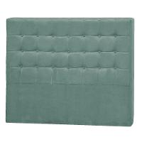 Cabeceira Solteiro Pequim P04 90 Cm Suede Turquesa Tca 946