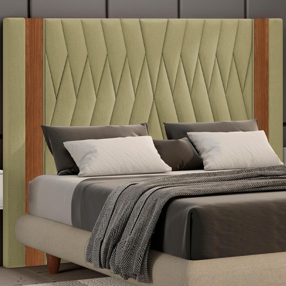 Cabeceira Casal 140 Cm Bella Linho Sl 75 Peer Sl 75 - 8