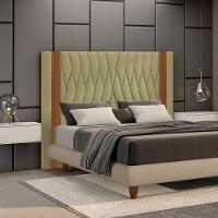 Cabeceira Casal 140 Cm Bella Linho Sl 75 Peer Sl 75