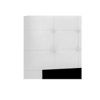 Cabeceira Solteiro Heloísa I02 90 Cm Corino Branco - 2