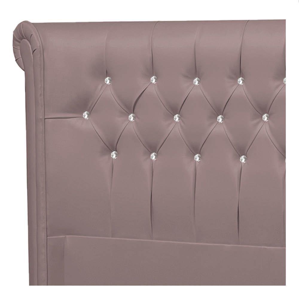 Cabeceira Queen Brescia P04 160 Cm Suede Rosê Tca 949 - 2