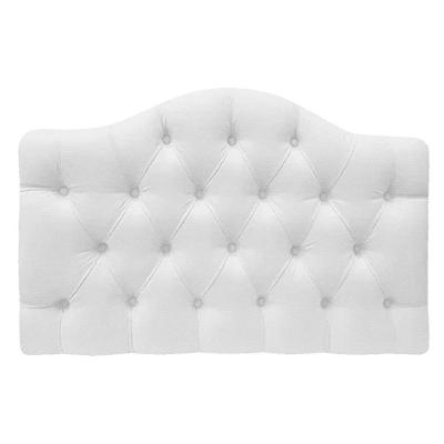 Cabeceira Suspensa Imperatriz 90 Cm Solteiro Corano Branco