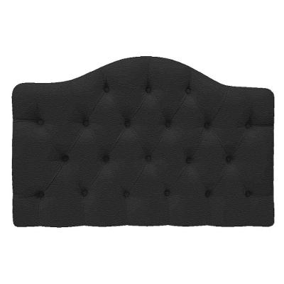 Cabeceira Suspensa Imperatriz 90 Cm Solteiro Corano Preto