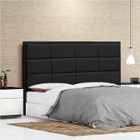 Cabeceira Queen Tallin P04 160 Cm Suede Preto Tca 944 - 6