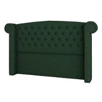 Cabeceira King Lyon P04 195 Cm Suede Verde Tca 947