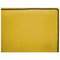 Cabeceira Casal Bali P02 140 cm Para Cama Box Suede Amarelo - 3