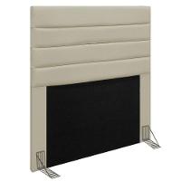 Cabeceira Cama Box Solteiro 90cm Rubi D10 Corano Bege - 1