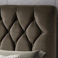 Cabeceira Queen Estofada Castor Istambul Dobuê