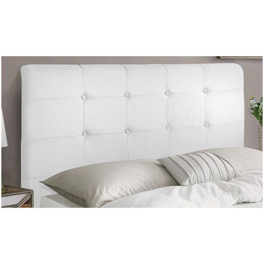 Cabeceira De Casal King 195cm Luna I02 Corano Branco - 5