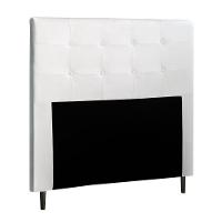 Cabeceira De Casal King 195cm Luna I02 Corano Branco - 1