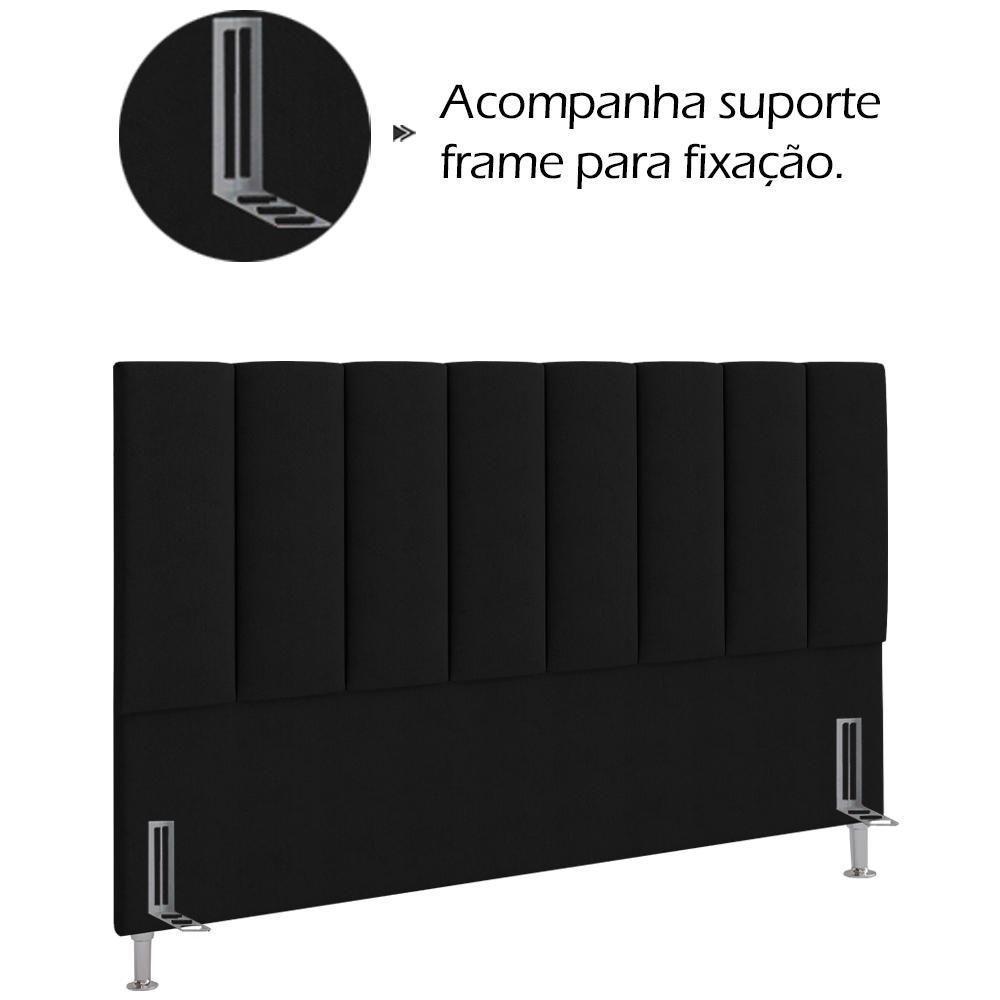 Cabeceira Queen 160 Cm Sevill Veludo Sl 944 Peer Sl 944 - 3