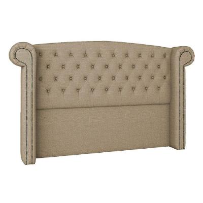 Cabeceira Solteiro Lyon P04 90 Cm Suede Bege Tca 941