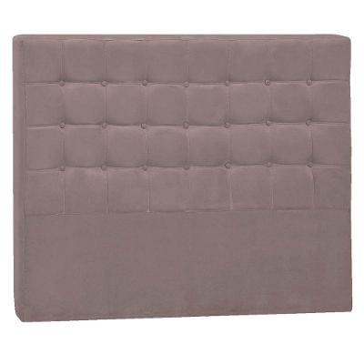 Cabeceira Solteiro Pequim P04 90 Cm Suede Rosê