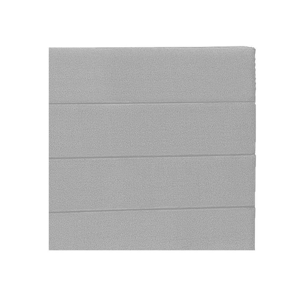 Cabeceira Queen Porto P04 160 Cm Suede Cinza Tca 940 - 2