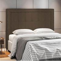 Cabeceira Queen Catania P04 160 Cm Suede Marrom Tca 942 - 6