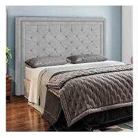 Cabeceira Queen Estocolmo P04 160 Cm Suede Cinza Tca 940 - 2