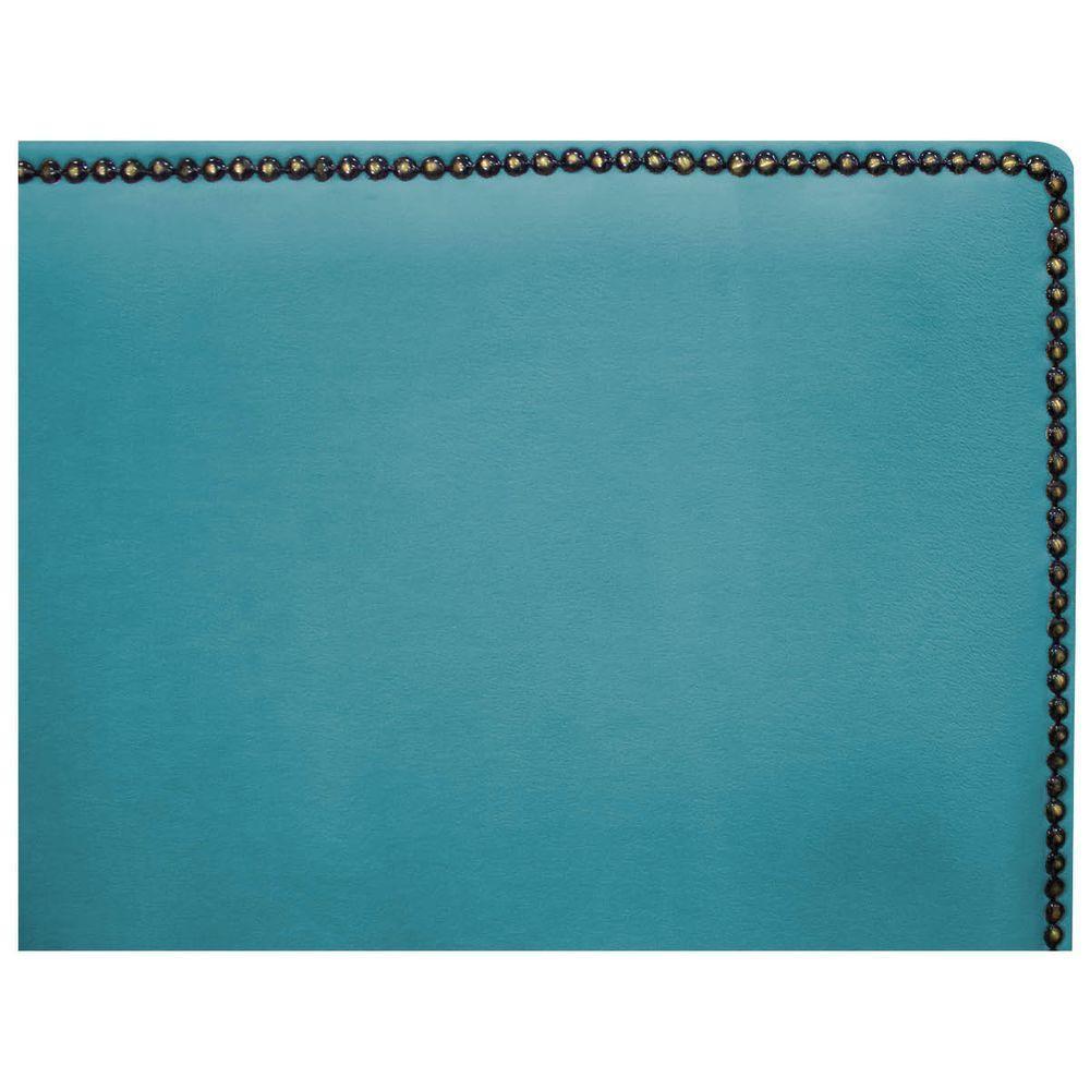 Cabeceira Solteiro Bali P02 90 cm Para Cama BoxAzul Turquesa - 3
