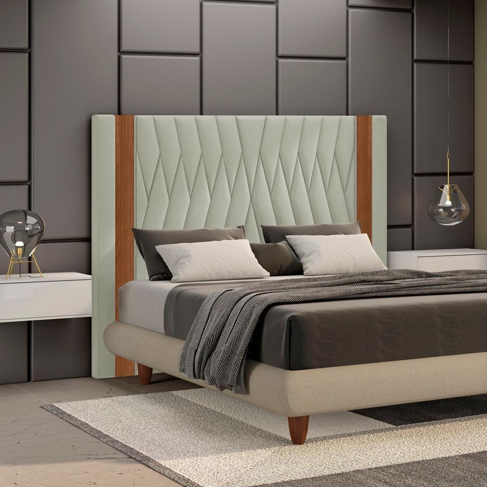Cabeceira Casal 140 Cm Bella Linho Sl 76 Peer Sl 76 - 2