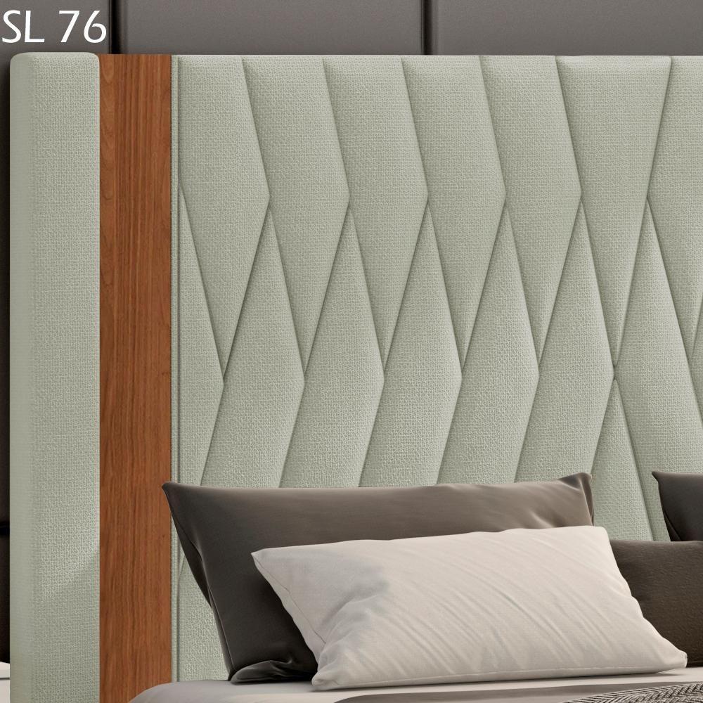Cabeceira Casal 140 Cm Bella Linho Sl 76 Peer Sl 76 - 5