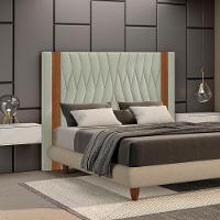 Cabeceira Casal 140 Cm Bella Linho Sl 76 Peer Sl 76 - 2