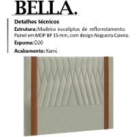 Cabeceira Casal 140 Cm Bella Linho Sl 76 Peer Sl 76 - 3