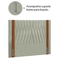 Cabeceira Casal 140 Cm Bella Linho Sl 76 Peer Sl 76 - 6