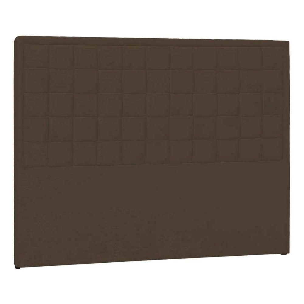 Cabeceira Queen Palermo P04 160 Cm Suede Marrom Tca 942 - 1