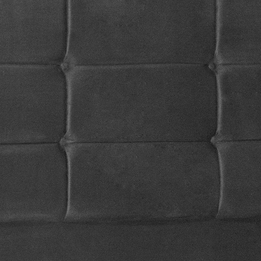 Cabeceira Casal 1,40m Toquio Suede Cinza Dal Poz Estofados - 5