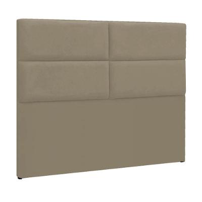 Cabeceira Solteiro Berlim P04 90 Cm Suede Bege Tca 941