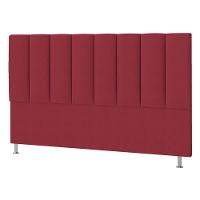 Cabeceira Queen Hannover P04 160 Cm Suede Vermelho Tca 53
