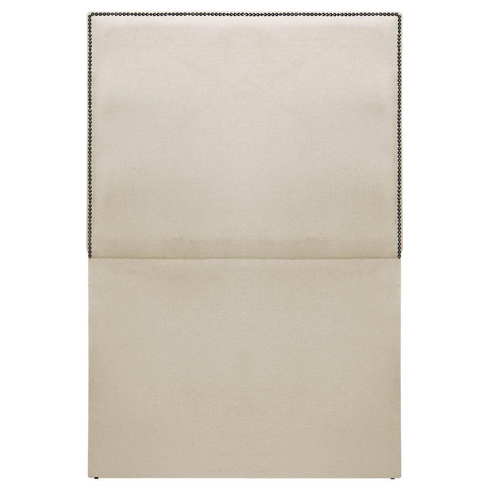 Cabeceira Solteiro Bali P02 90 cm Para Cama Box Bege - 6