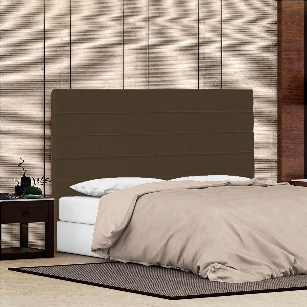 Cabeceira Queen Porto P04 160 Cm Suede Marrom Tca 942 - 6