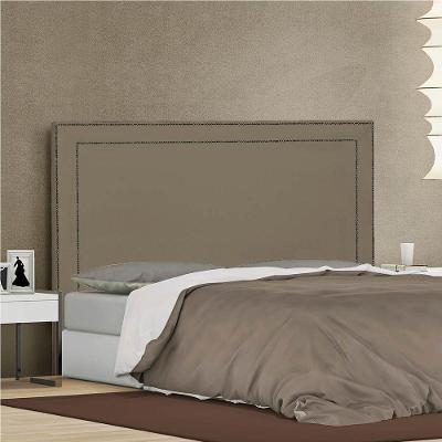 Cabeceira Queen Moscou P04 160 Cm Suede Marrom Claro Tca 945