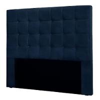 Cabeceira Solteiro 0,90m Santiago Suede - Pallazio Cor Azul Marinho - 5