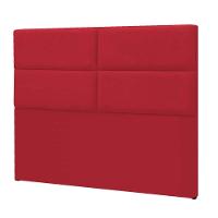 Cabeceira Queen Berlim P04 160 Cm Suede Vermelho Tca 53