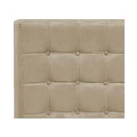 Cabeceira Casal Pequim P04 140 Cm Suede Bege Tca 941 - 3
