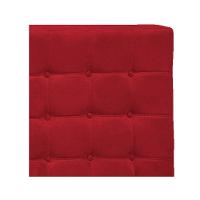 Cabeceira Queen Pequim P04 160 Cm Suede Vermelho Tca 53 - 3