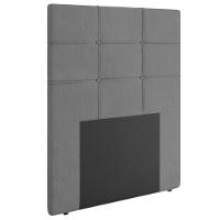 Cabeceira Solteiro 0,90m Moscou Linho - Pallazio Cor Cinza - 1